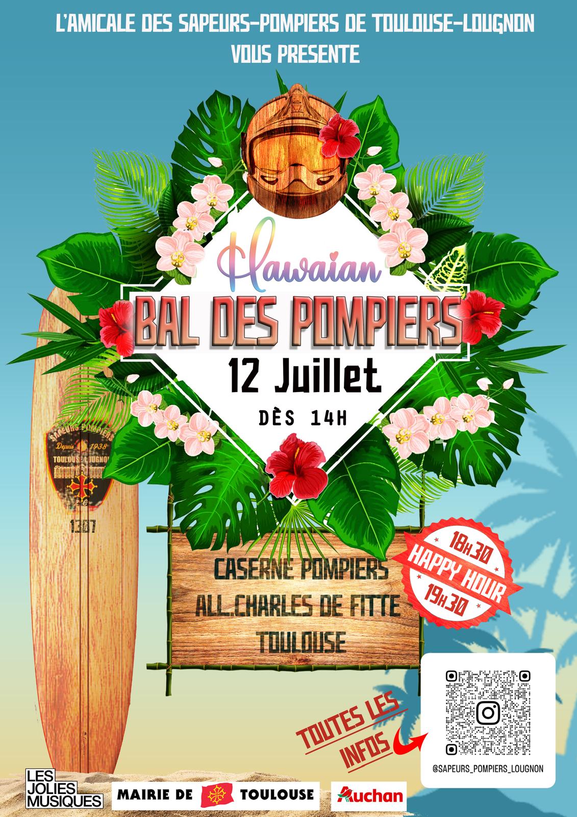 AFFICHE BAL DES POMPIERS (affiche 2024)